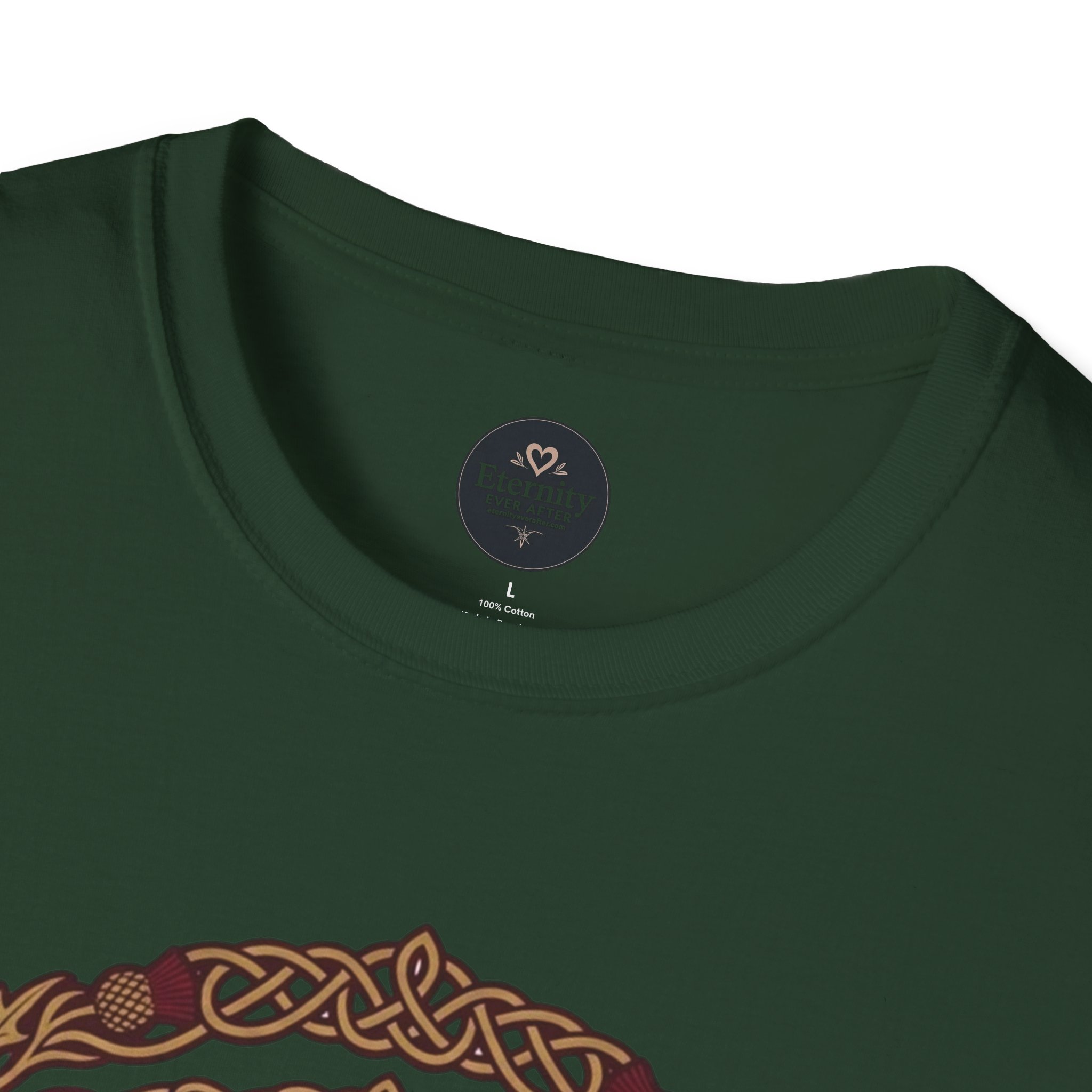 Eternity Ever After Christian T-Shirt — Faith Cross Emblem - Image 39