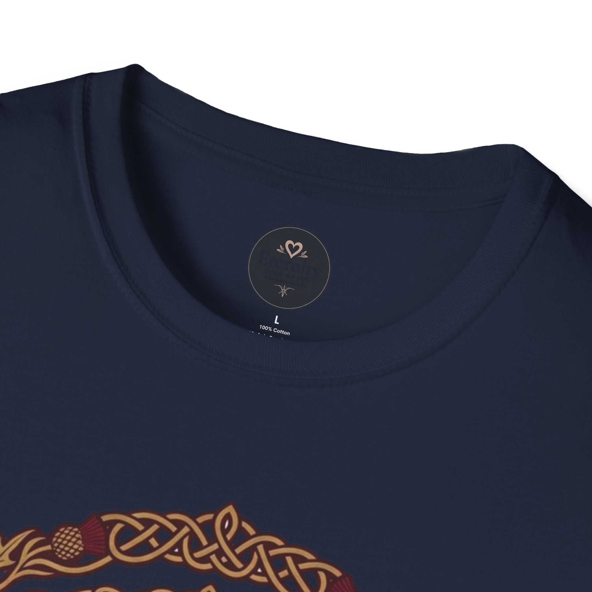 Eternity Ever After Christian T-Shirt — Faith Cross Emblem - Image 64