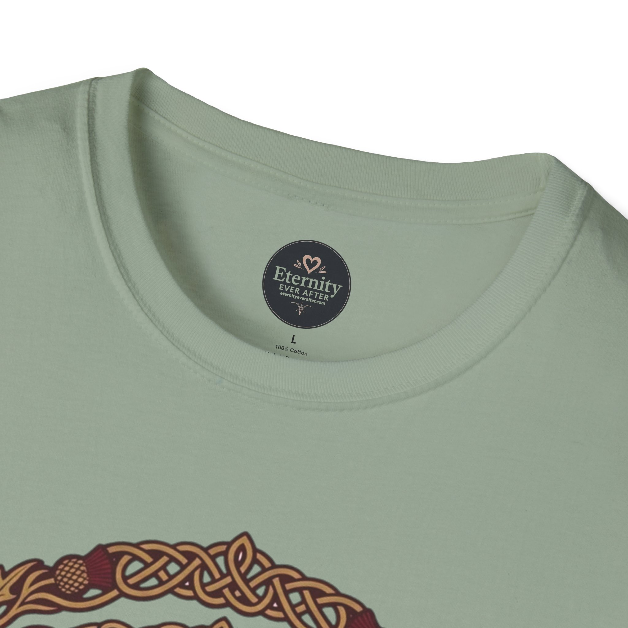 Eternity Ever After Christian T-Shirt — Faith Cross Emblem - Image 34