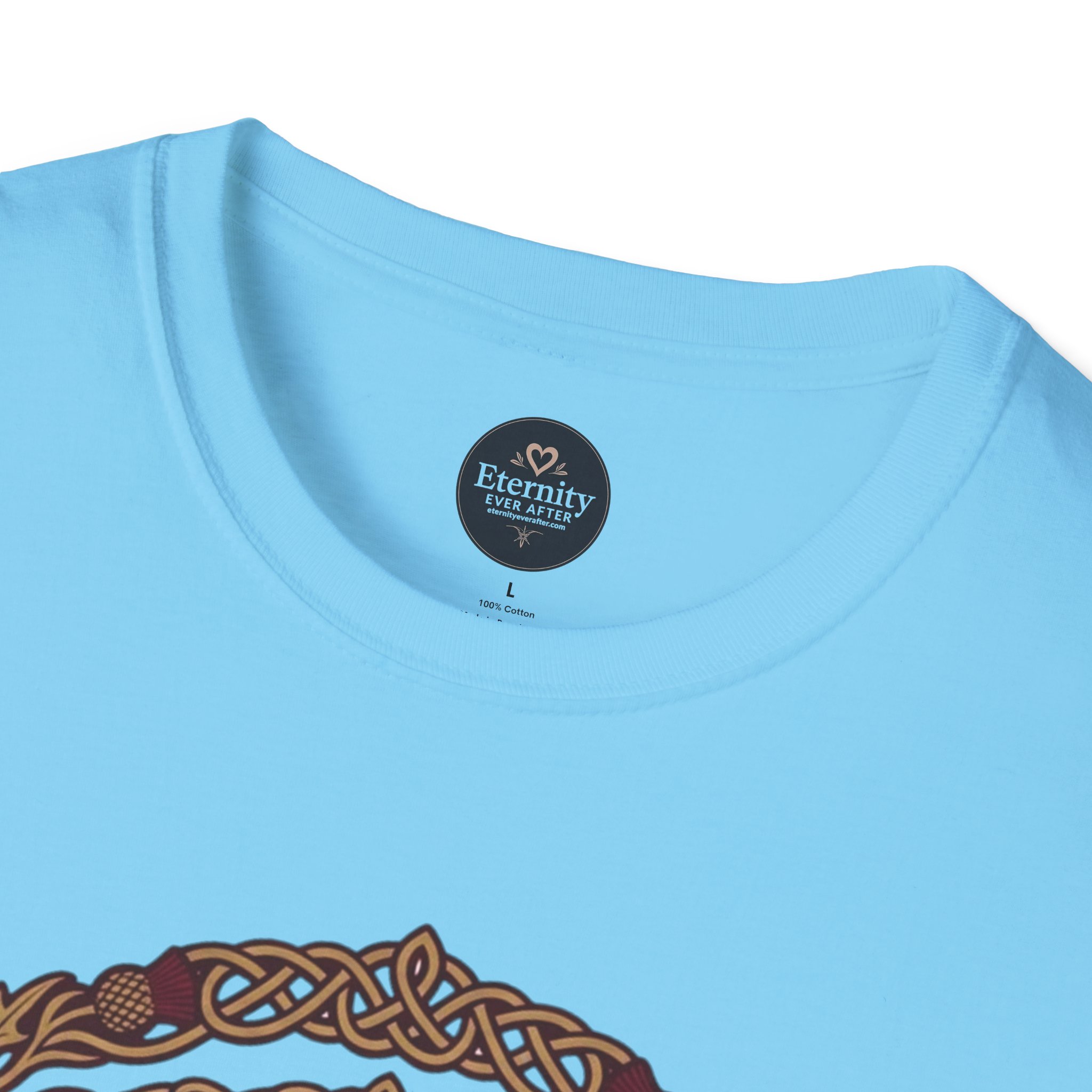 Eternity Ever After Christian T-Shirt — Faith Cross Emblem - Image 44