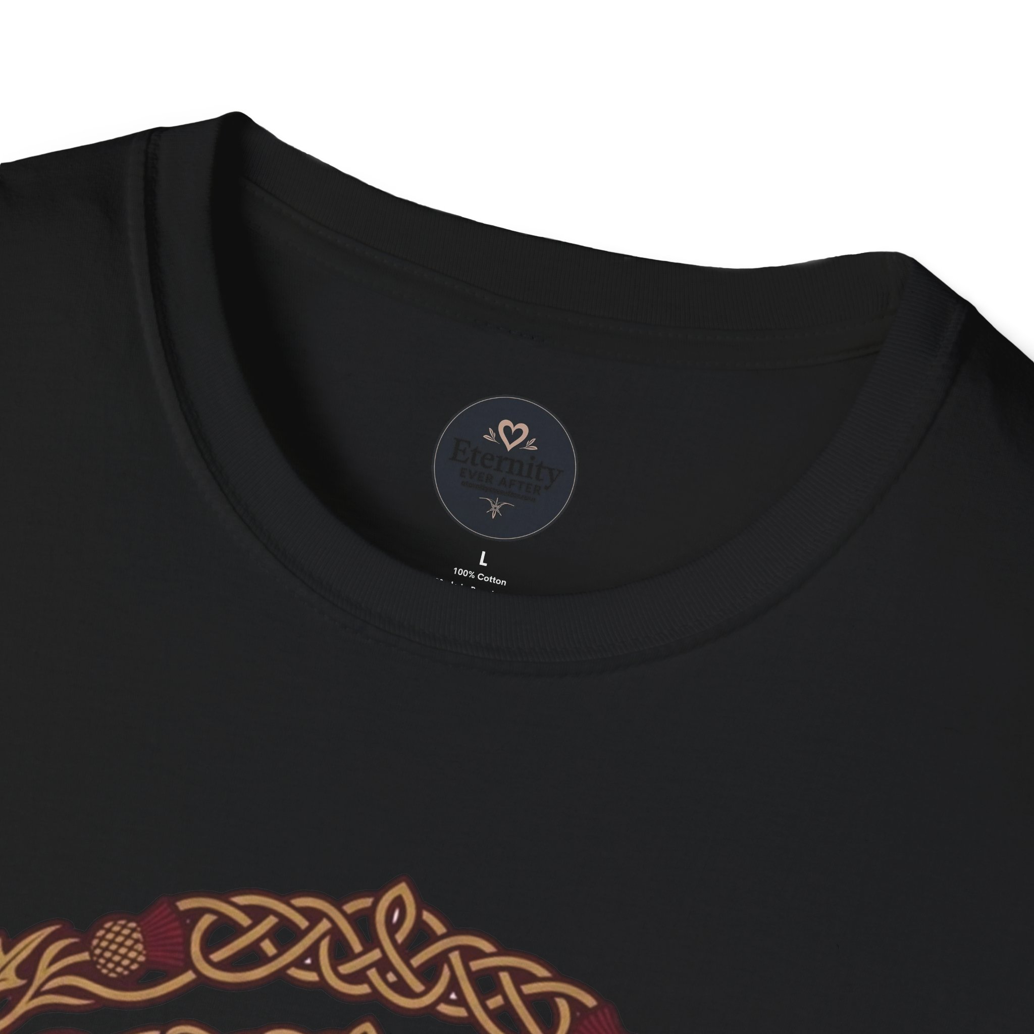 Eternity Ever After Christian T-Shirt — Faith Cross Emblem - Image 14