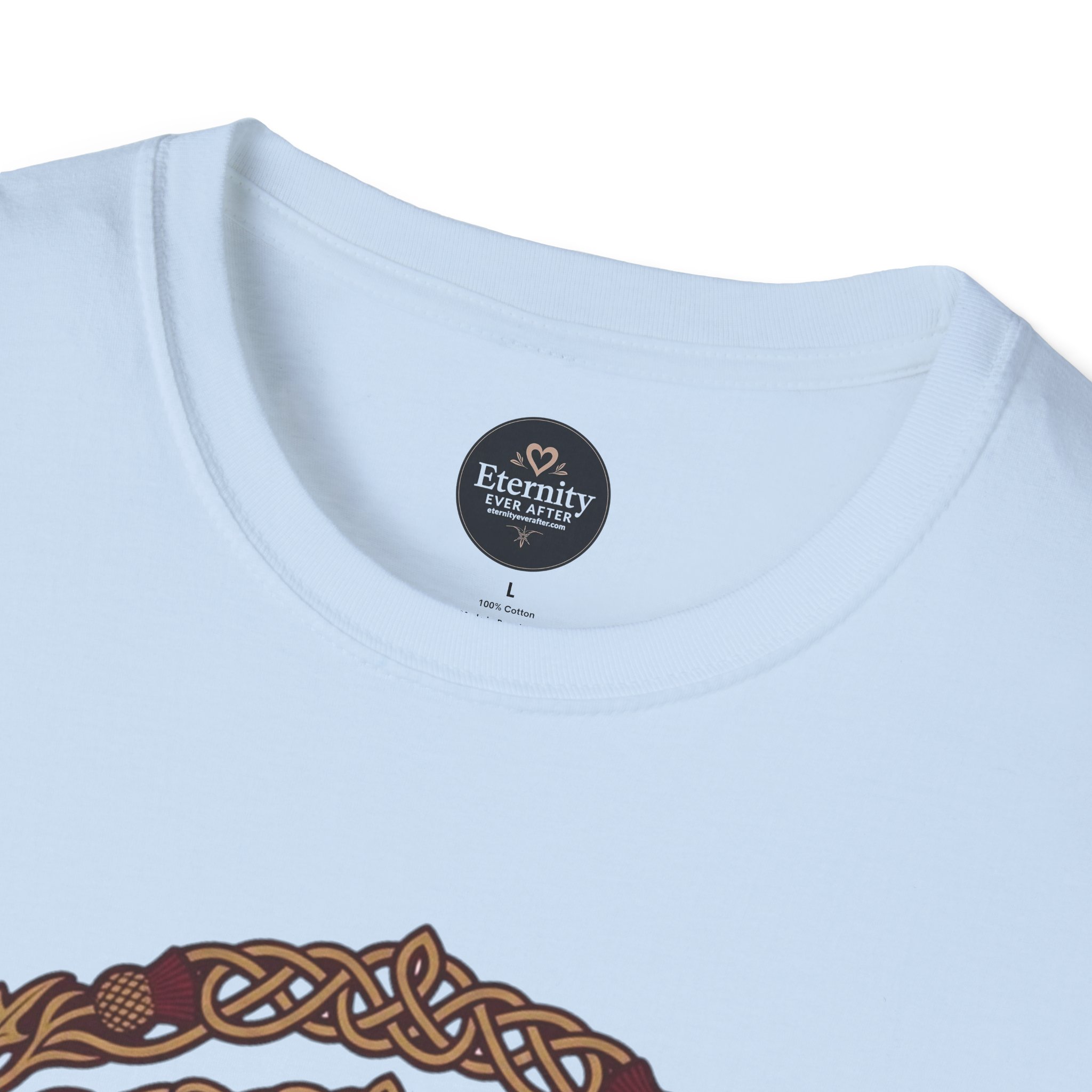 Eternity Ever After Christian T-Shirt — Faith Cross Emblem - Image 49