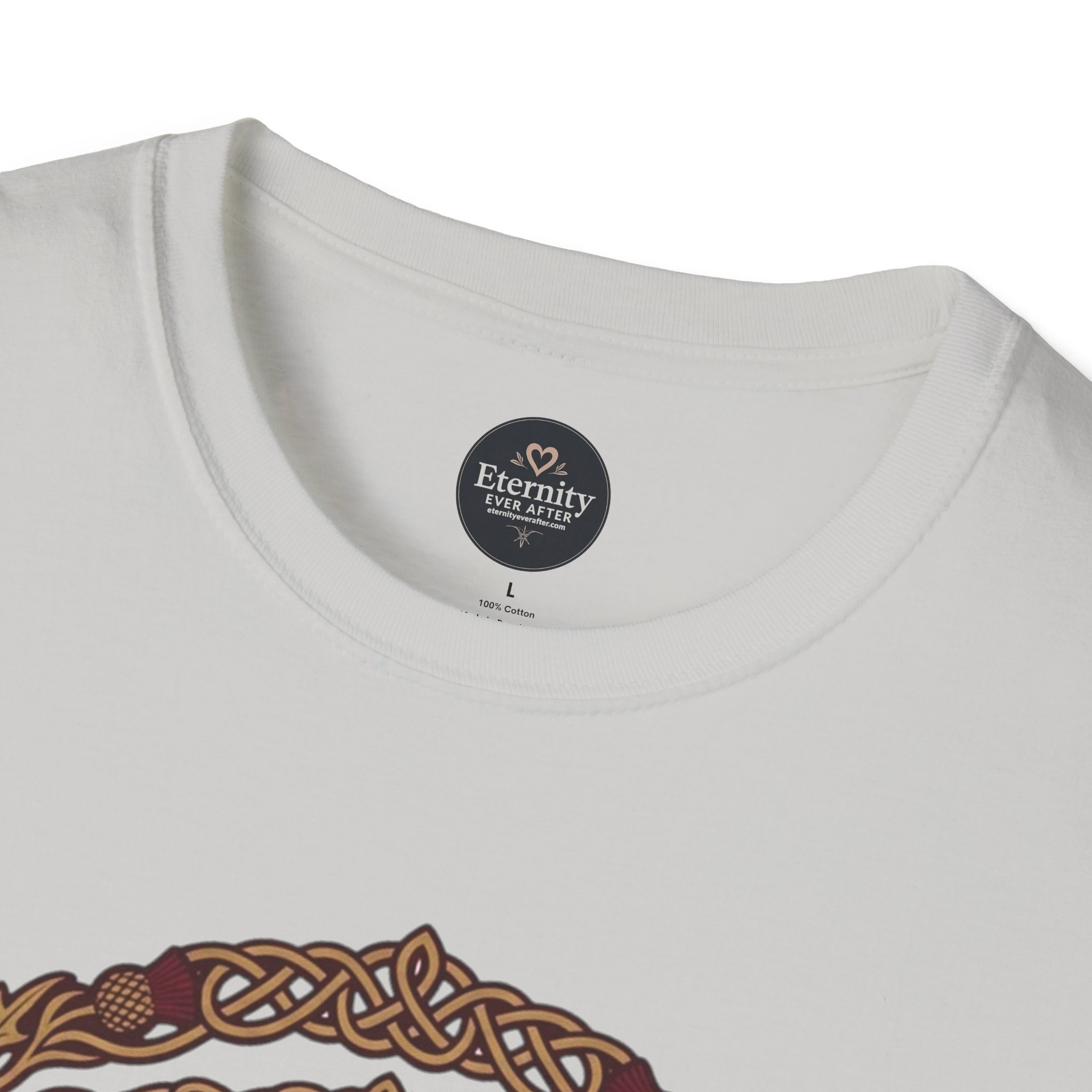 Eternity Ever After Christian T-Shirt — Faith Cross Emblem - Image 19