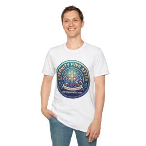 Christian T‑Shirt — "Eternity Ever After" Cross Graphic Tee